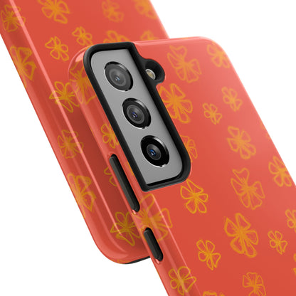 Forget Me Not (Orange) Phone Case