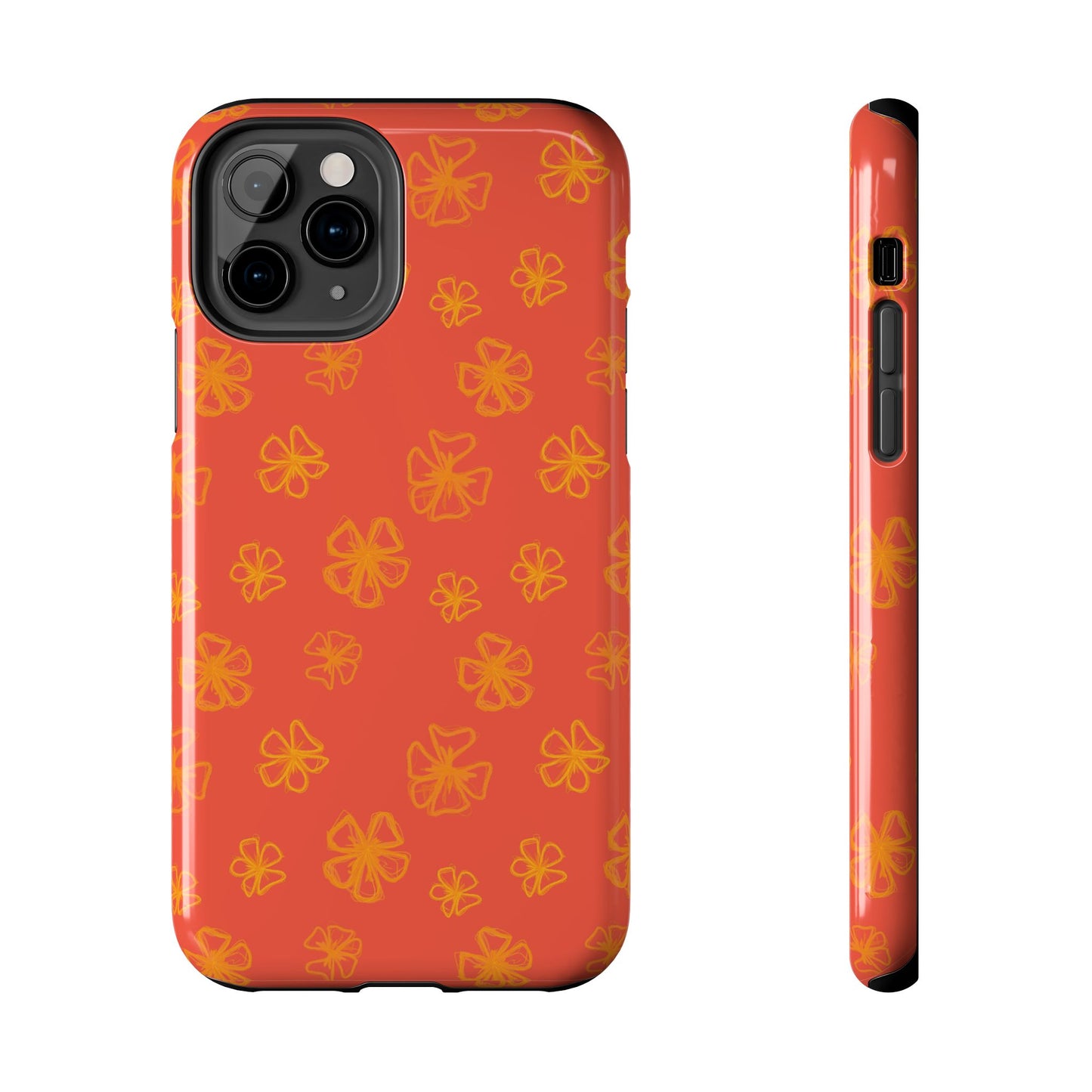 Forget Me Not (Orange) Phone Case