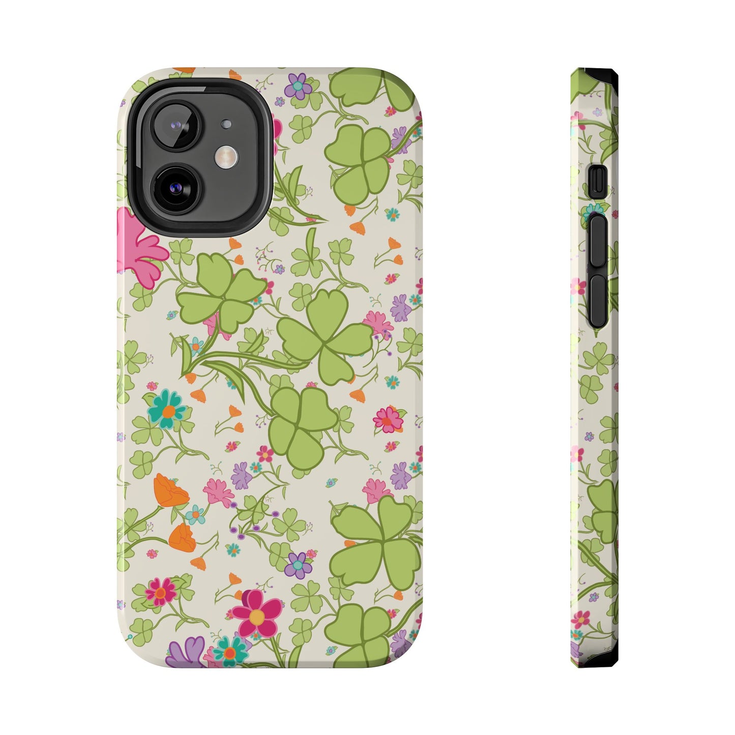 Clover Blossom (Cream) Phone Case