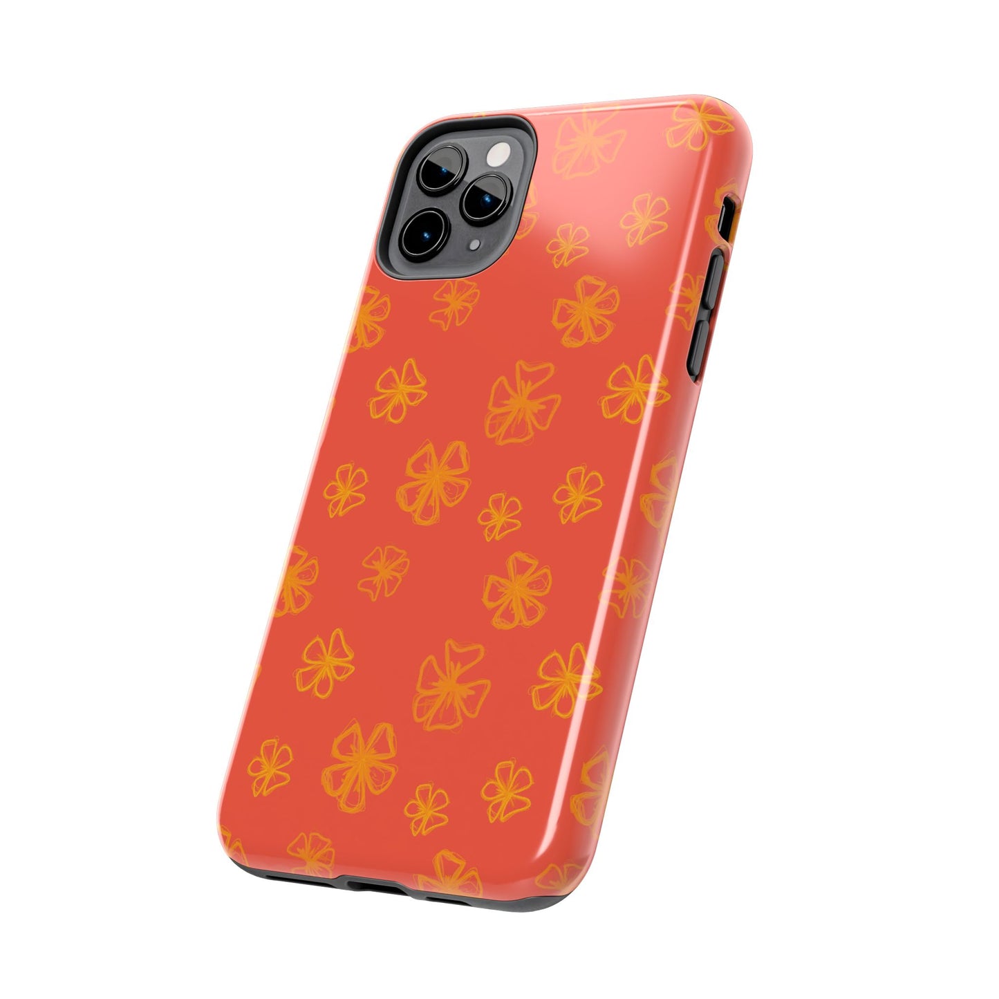 Forget Me Not (Orange) Phone Case