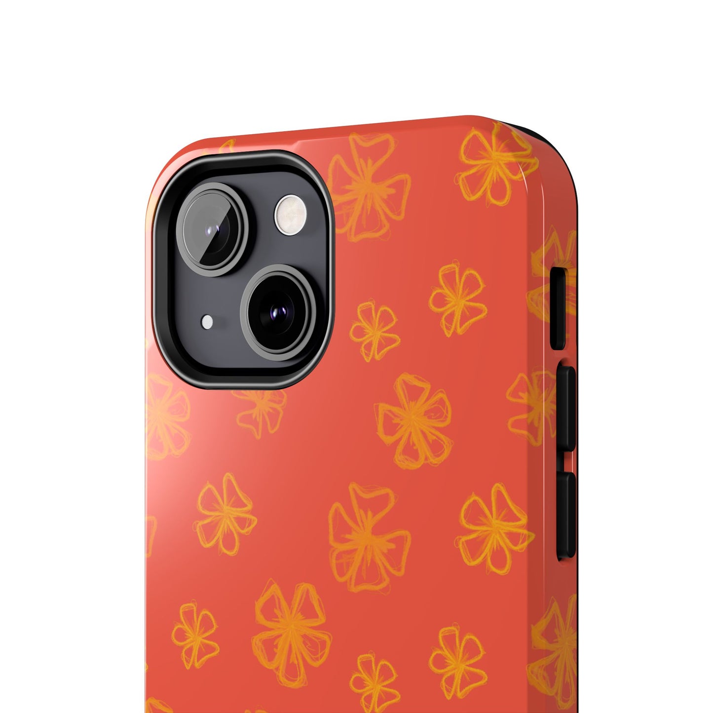 Forget Me Not (Orange) Phone Case