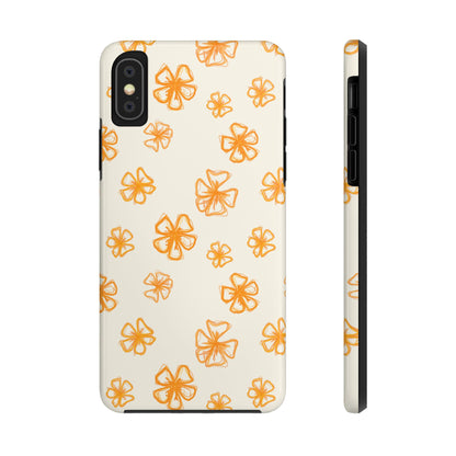 Forget Me Not (Cream) Phone Case