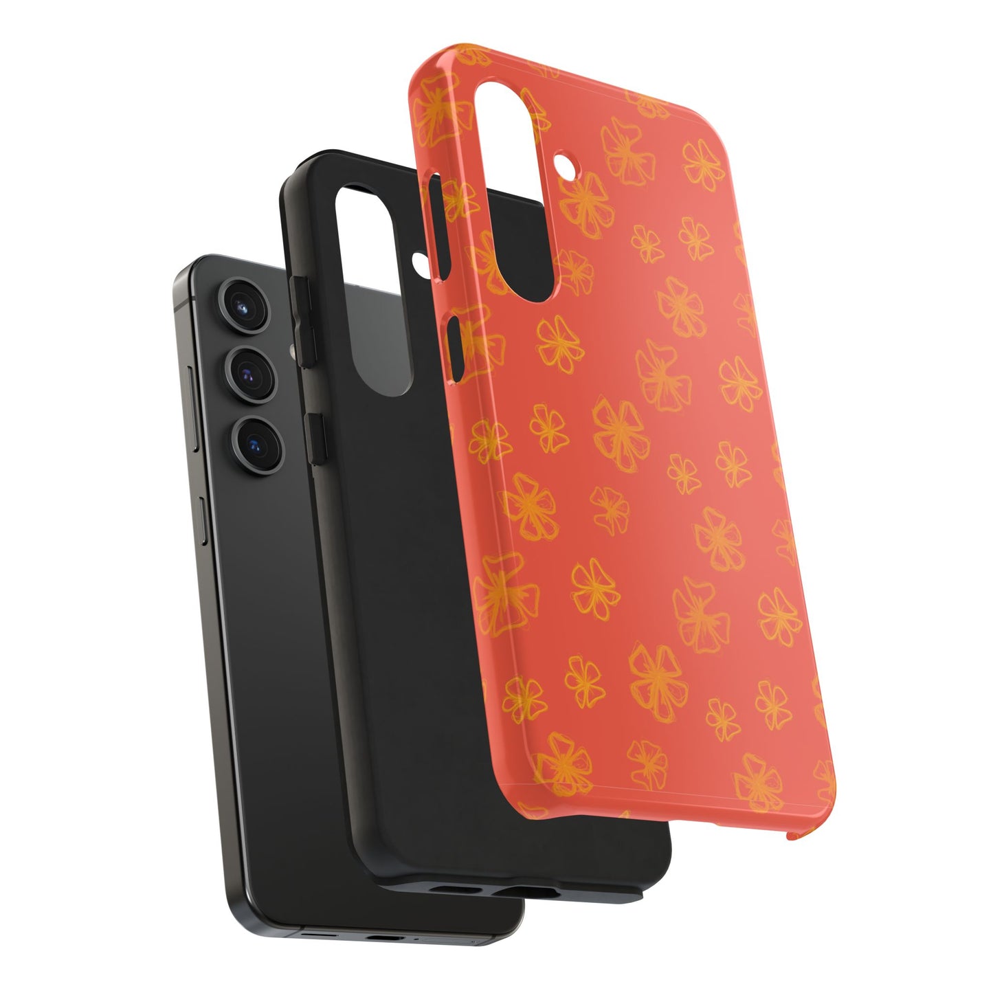 Forget Me Not (Orange) Phone Case