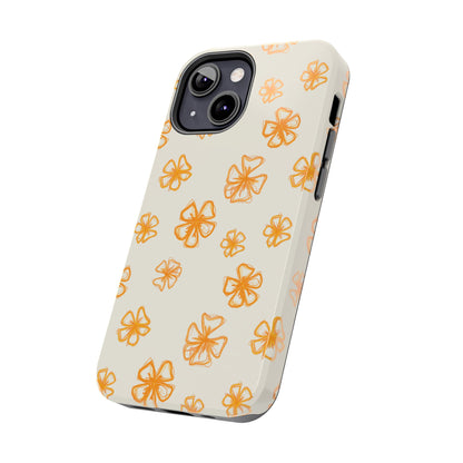 Forget Me Not (Cream) Phone Case