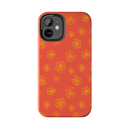 Forget Me Not (Orange) Phone Case