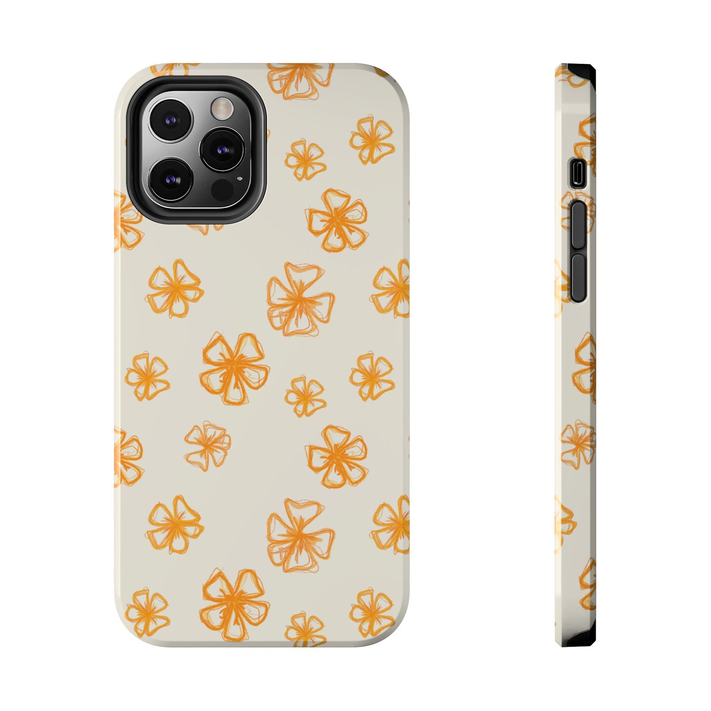 Forget Me Not (Cream) Phone Case