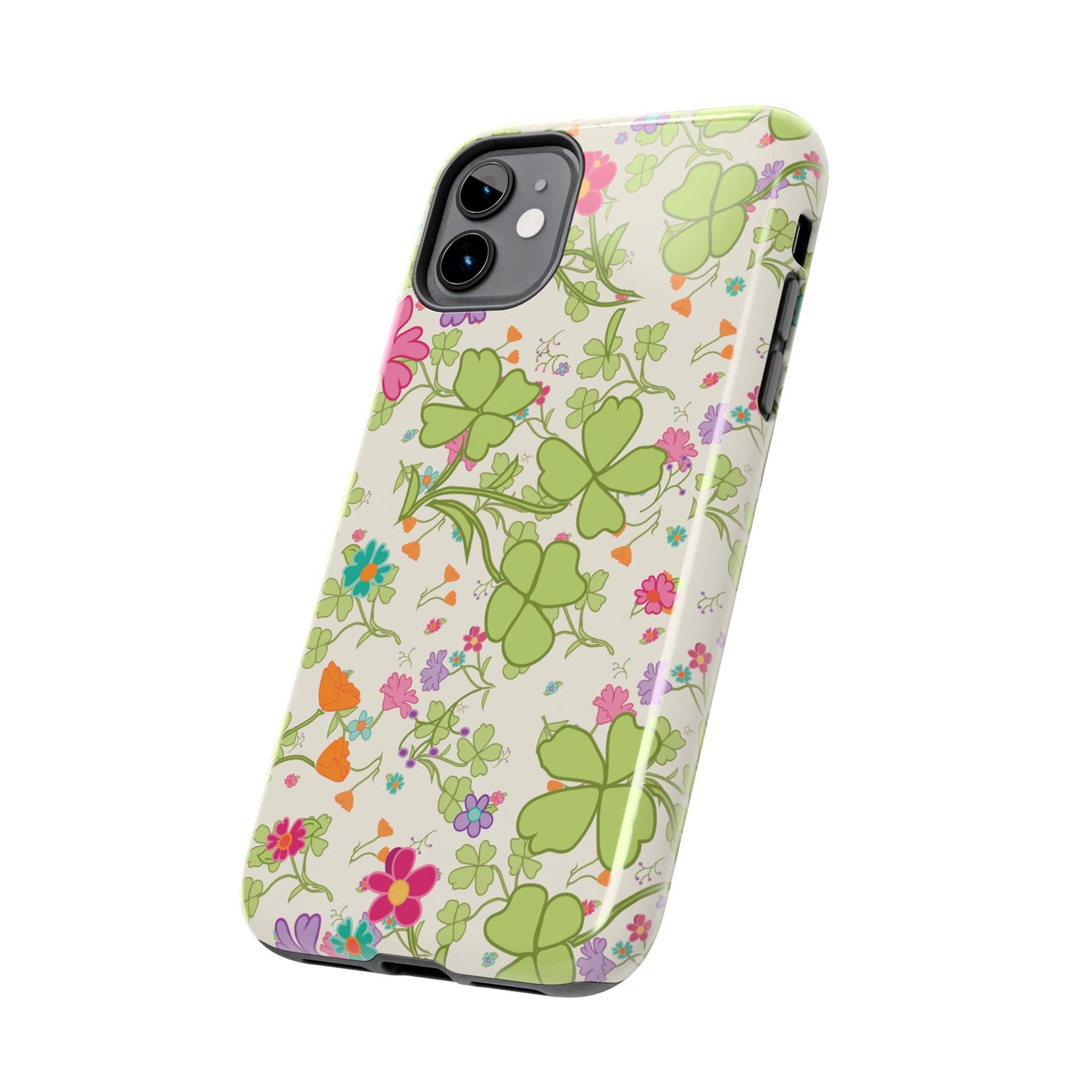 Clover Blossom (Cream) Phone Case