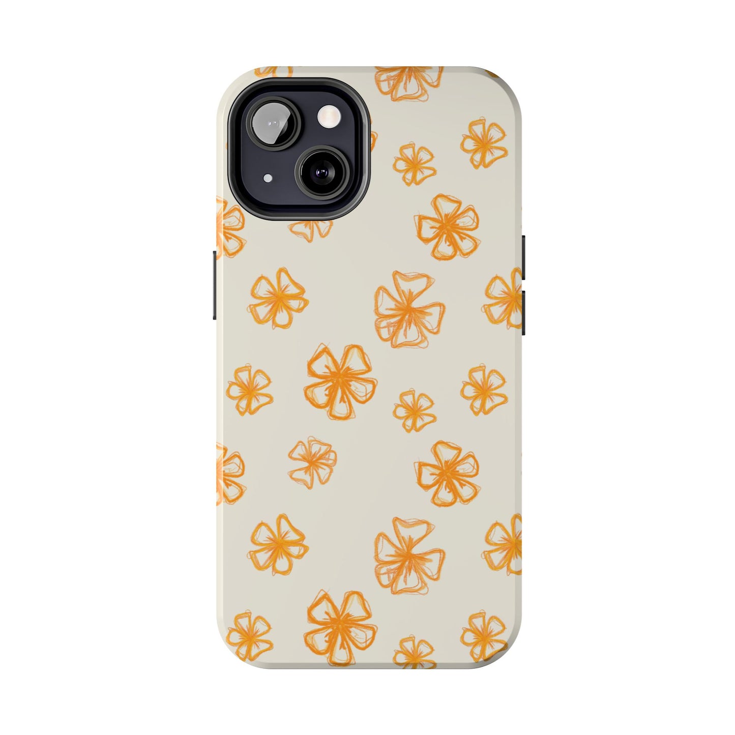 Forget Me Not (Cream) Phone Case