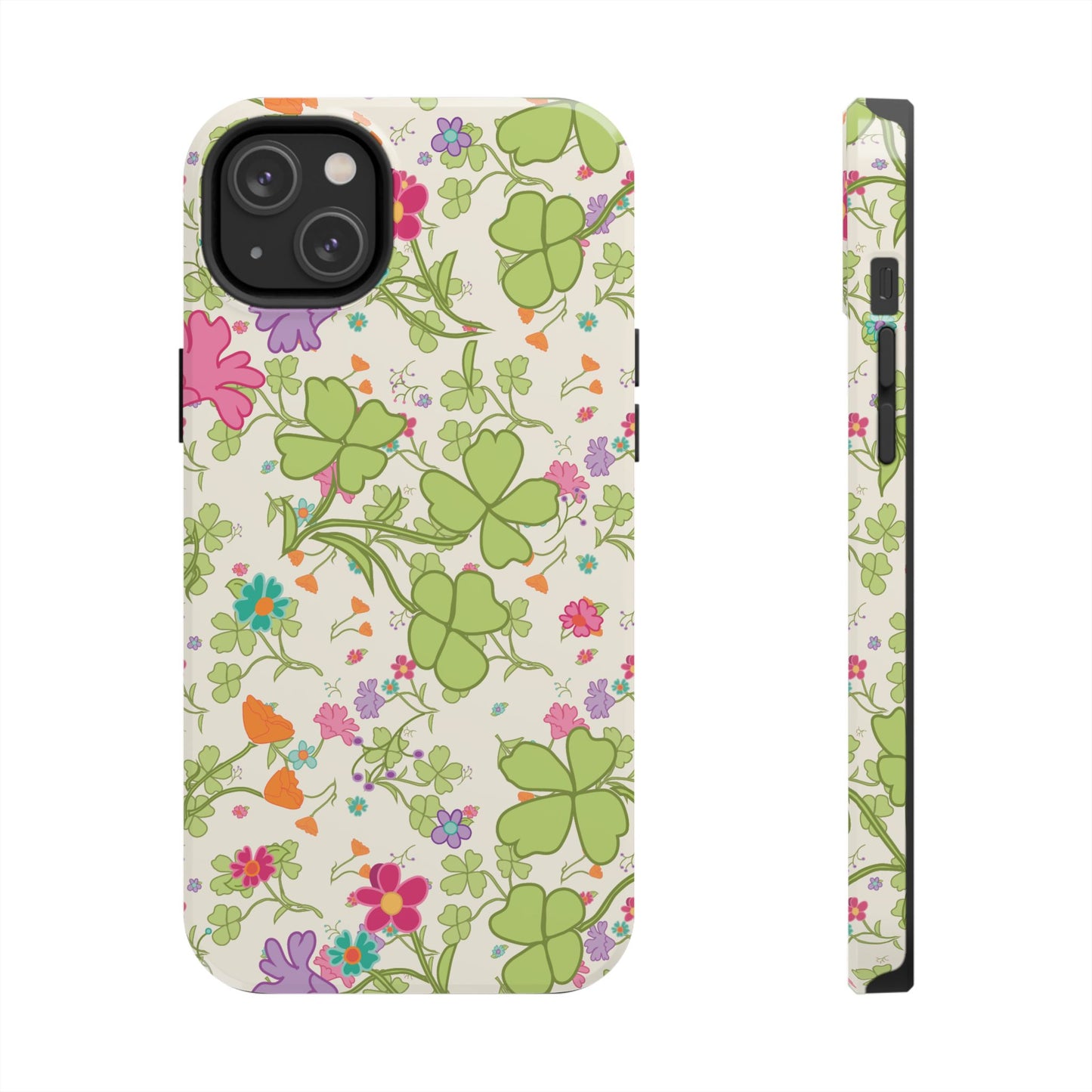 Clover Blossom (Cream) Phone Case