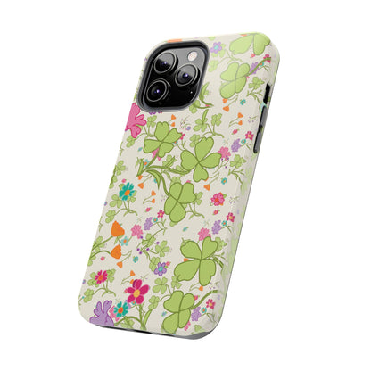 Clover Blossom (Cream) Phone Case