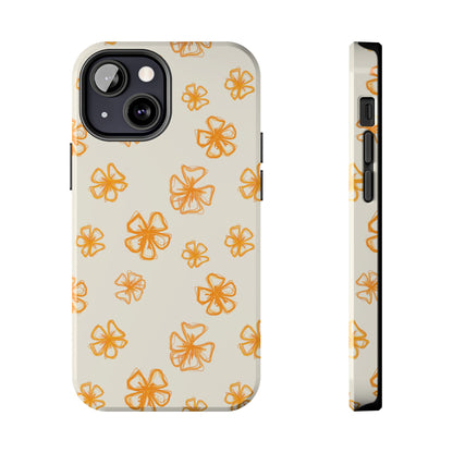 Forget Me Not (Cream) Phone Case