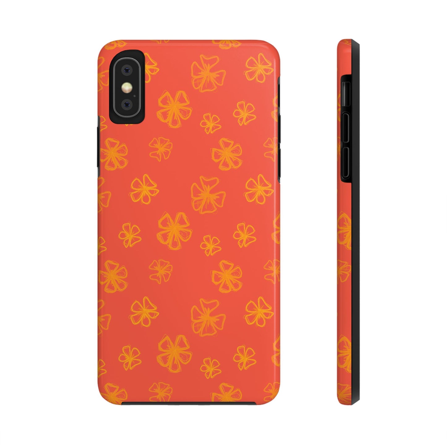 Forget Me Not (Orange) Phone Case