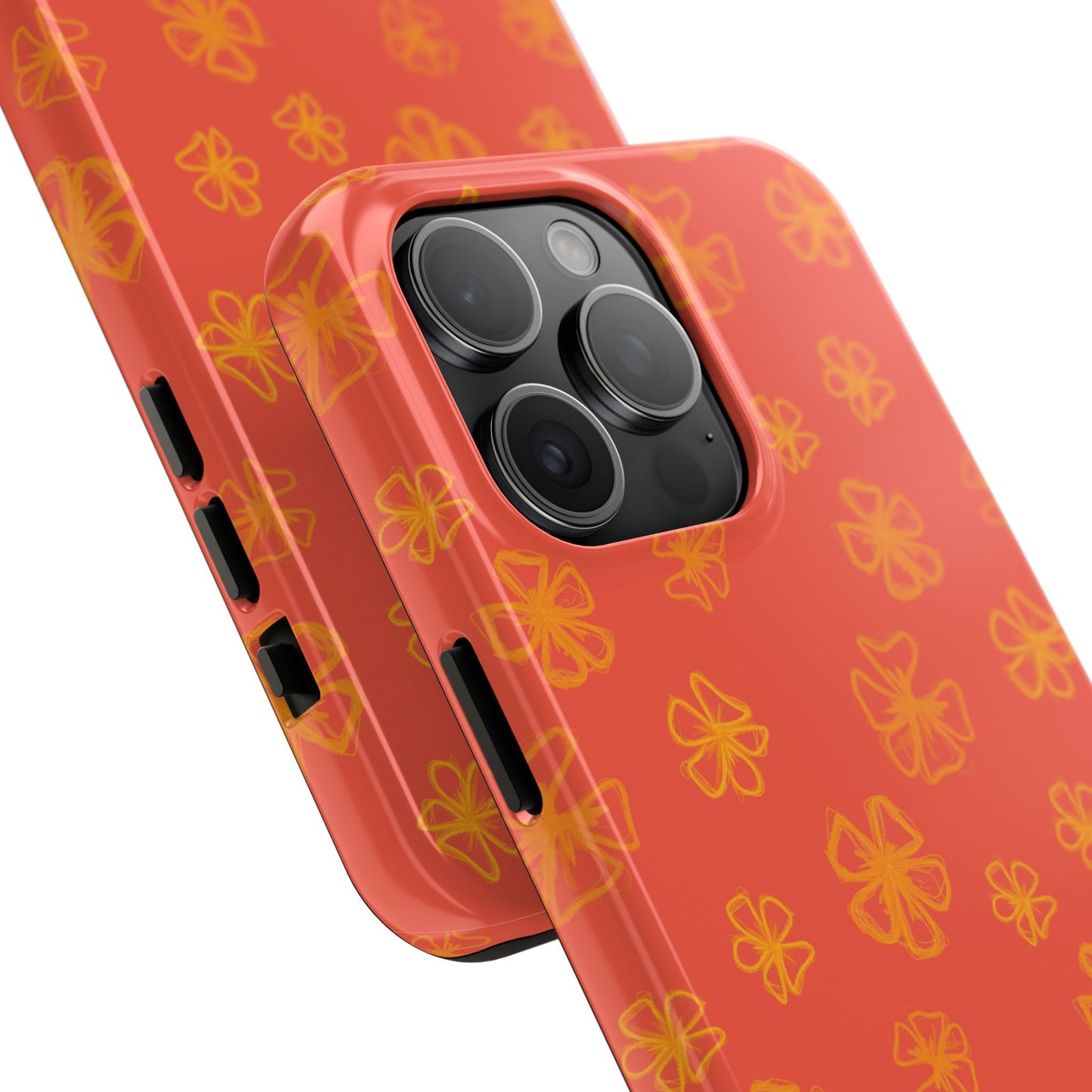 Forget Me Not (Orange) Phone Case