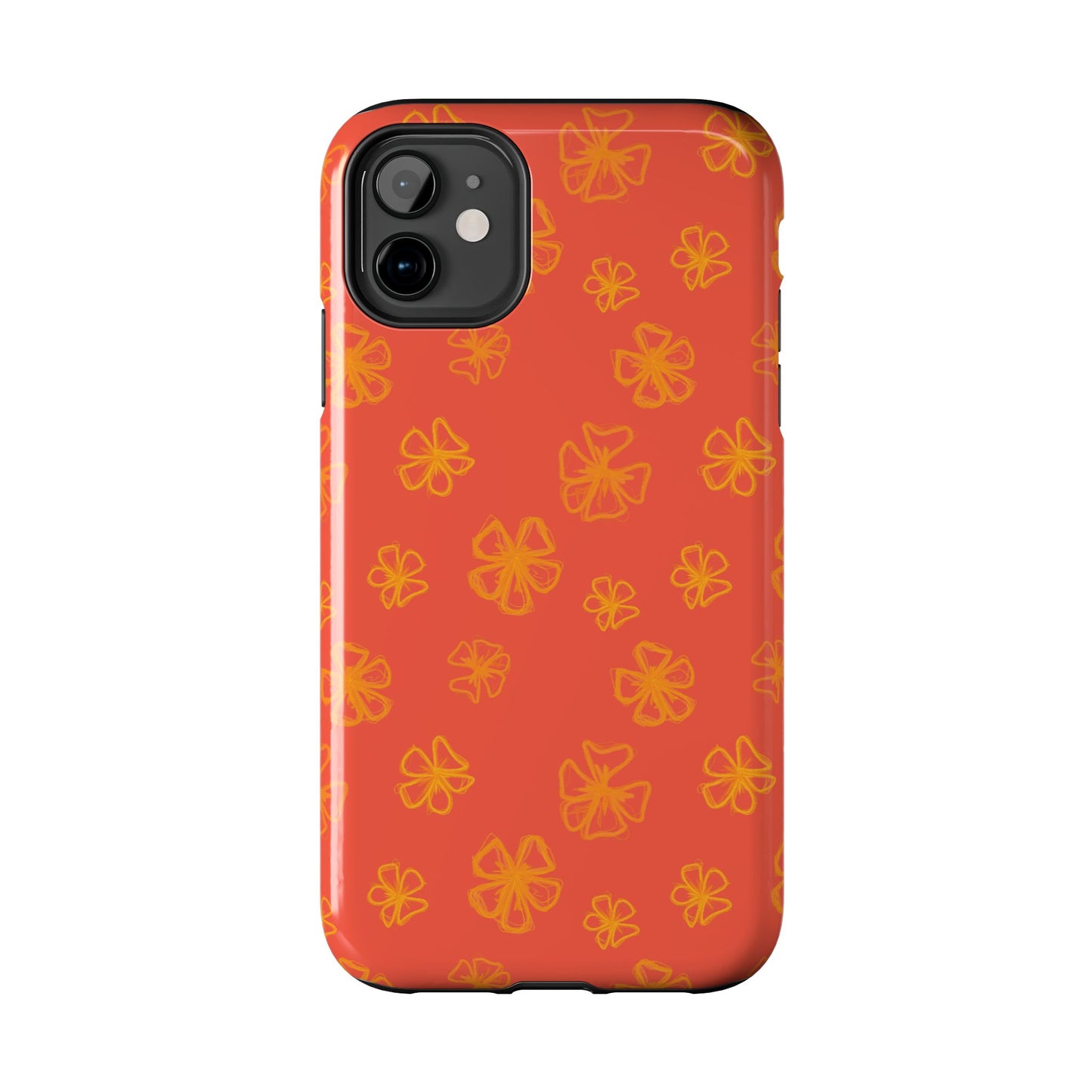 Forget Me Not (Orange) Phone Case