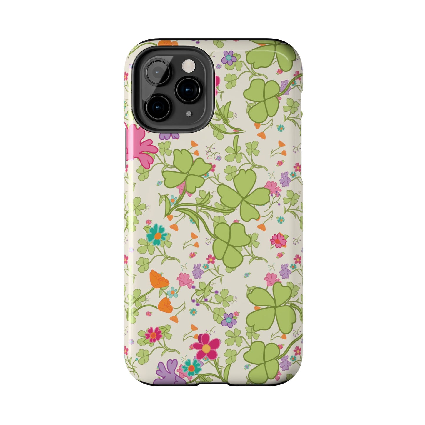 Clover Blossom (Cream) Phone Case