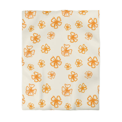 Forget Me Not (Cream) Duvet Cover