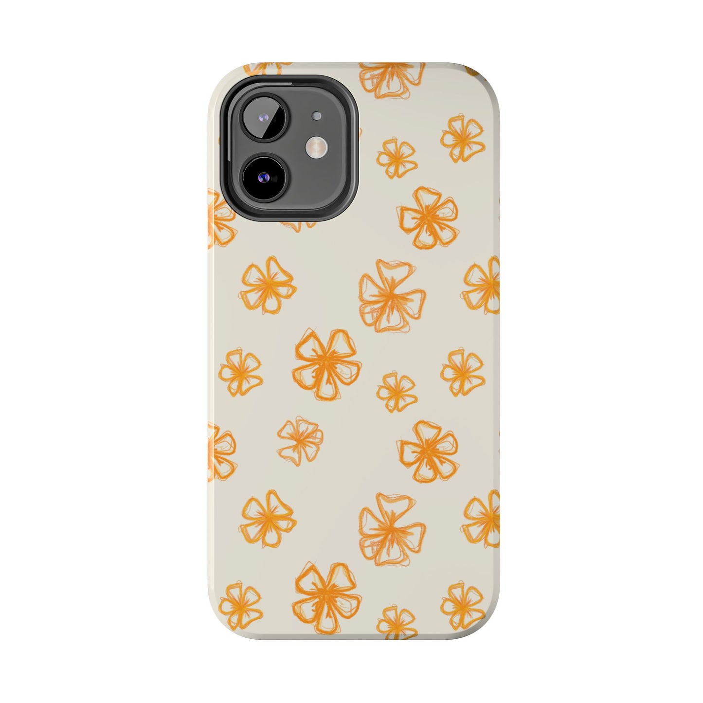 Forget Me Not (Cream) Phone Case