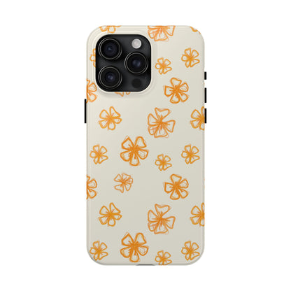 Forget Me Not (Cream) Phone Case