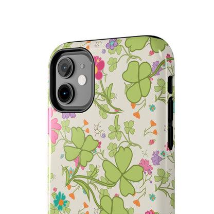 Clover Blossom (Cream) Phone Case