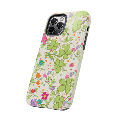 Clover Blossom (Cream) Phone Case