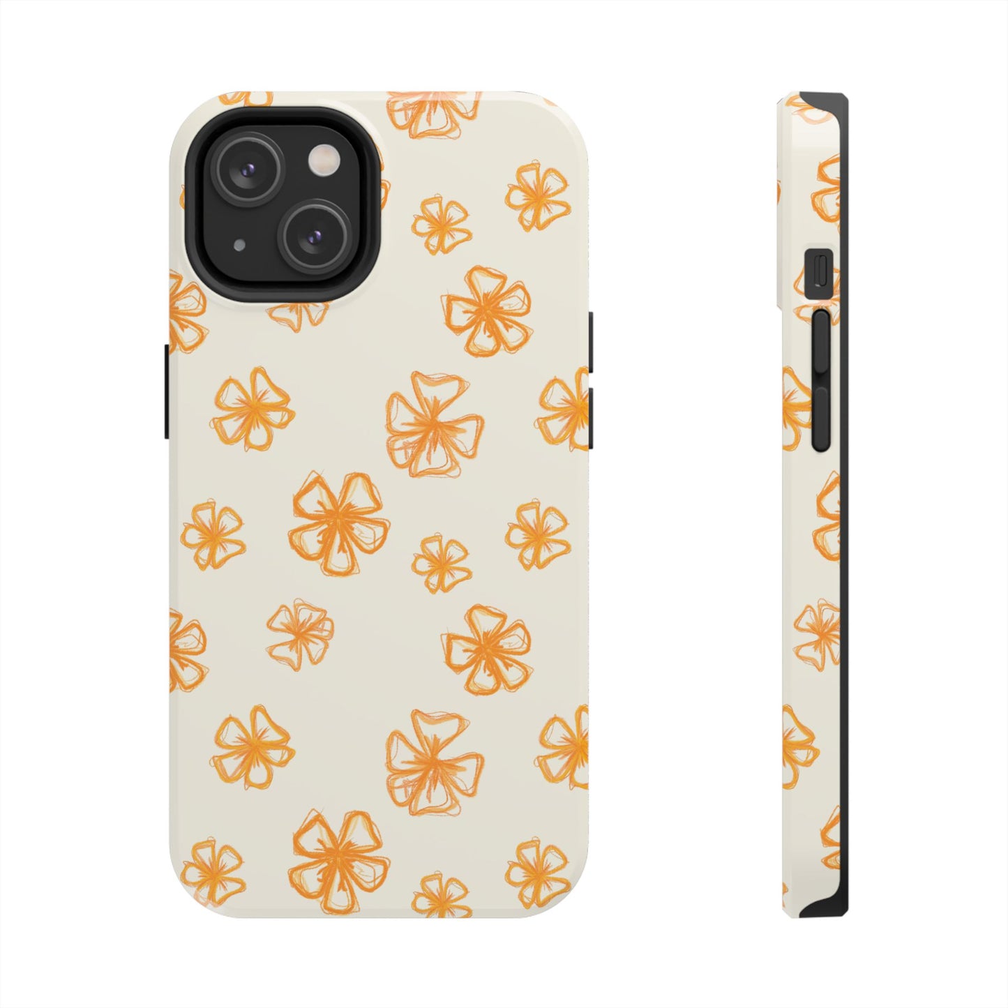 Forget Me Not (Cream) Phone Case