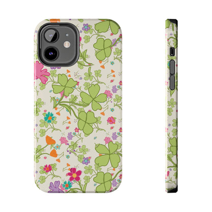 Clover Blossom (Cream) Phone Case