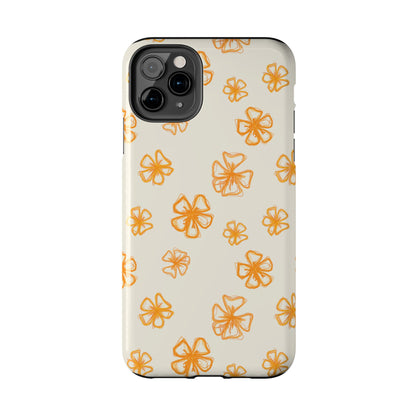 Forget Me Not (Cream) Phone Case