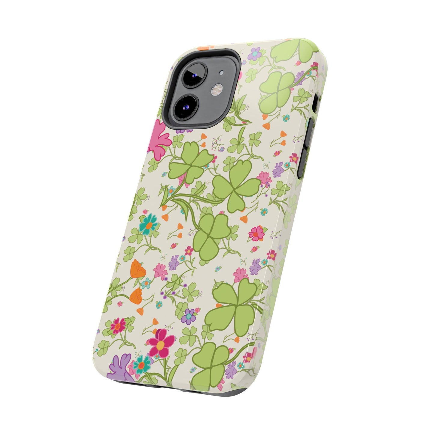 Clover Blossom (Cream) Phone Case