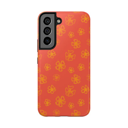 Forget Me Not (Orange) Phone Case