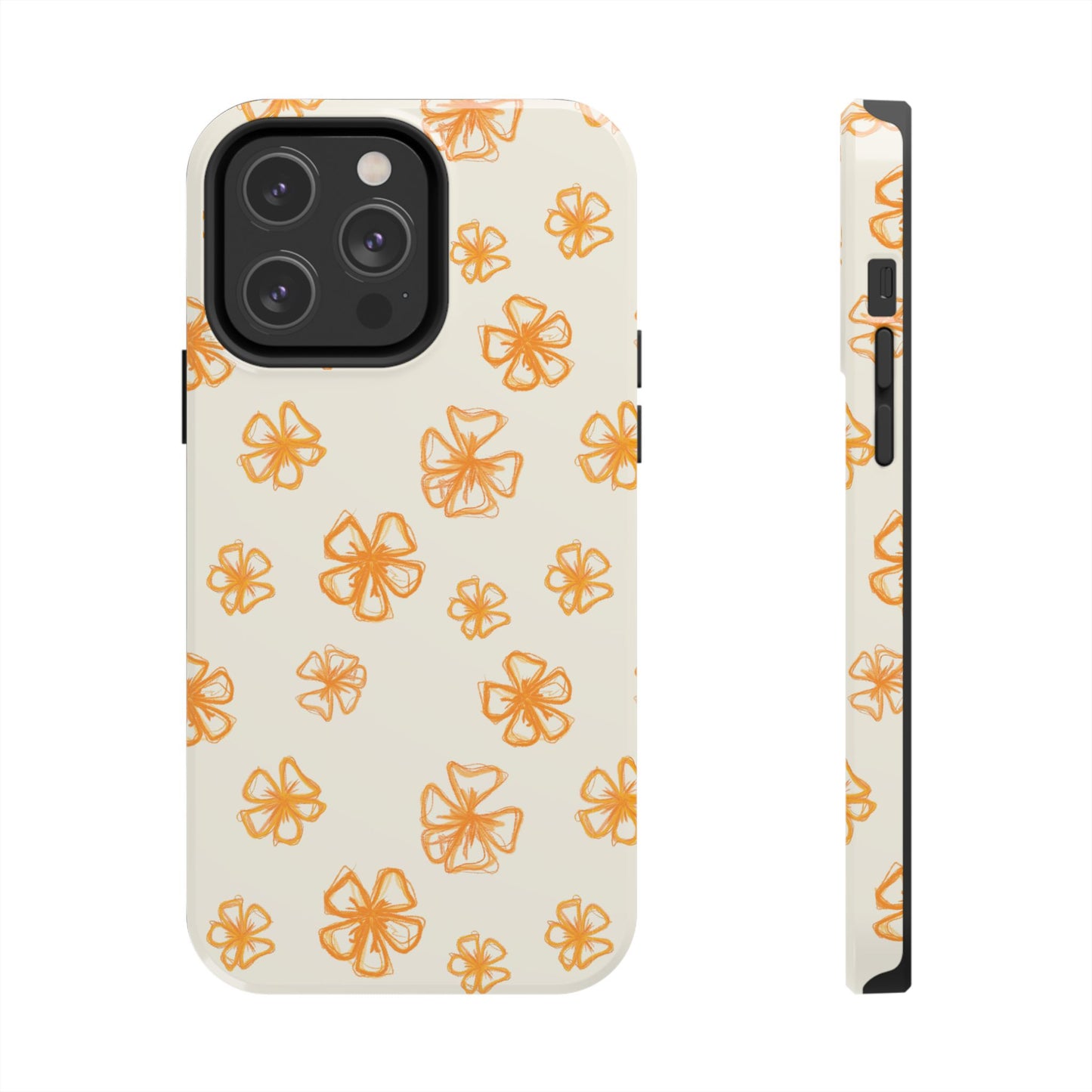 Forget Me Not (Cream) Phone Case