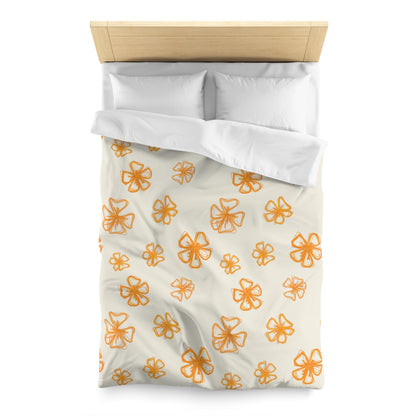 Forget Me Not (Cream) Duvet Cover