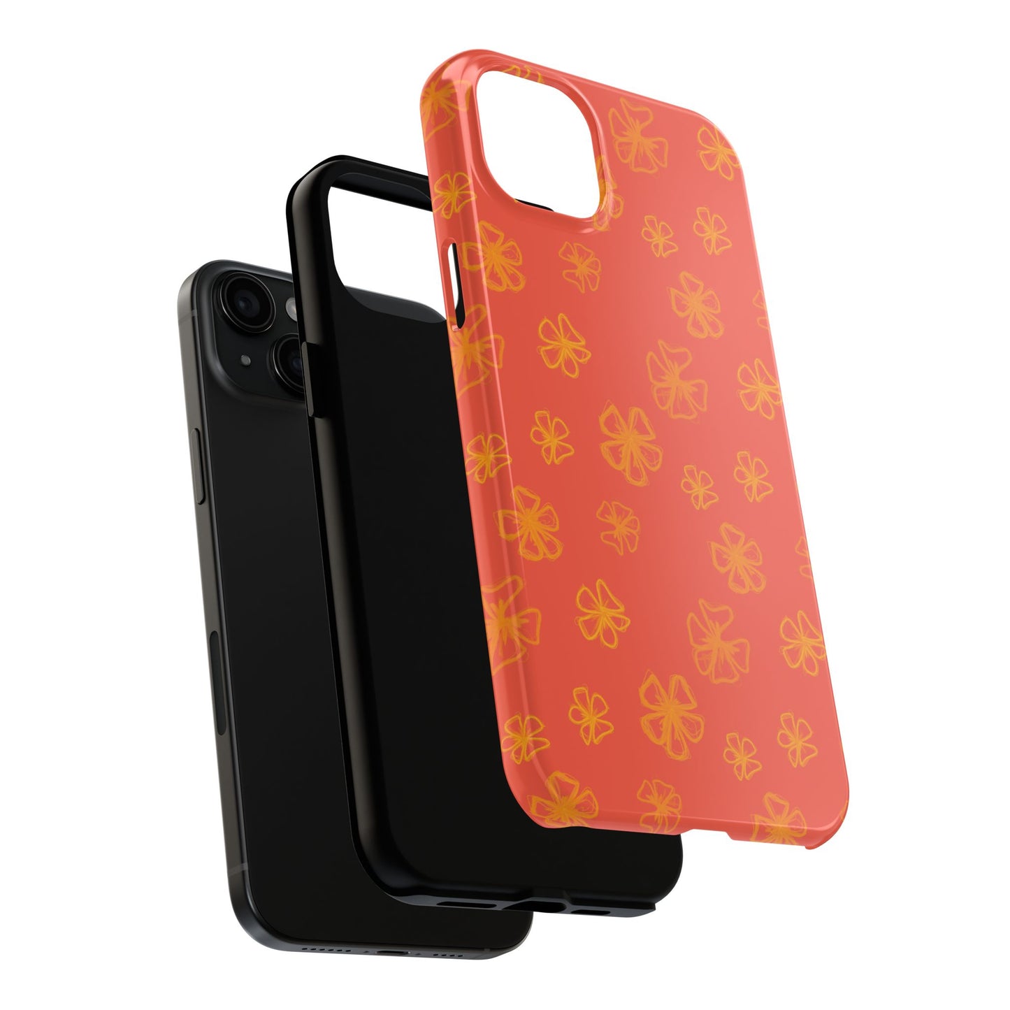 Forget Me Not (Orange) Phone Case